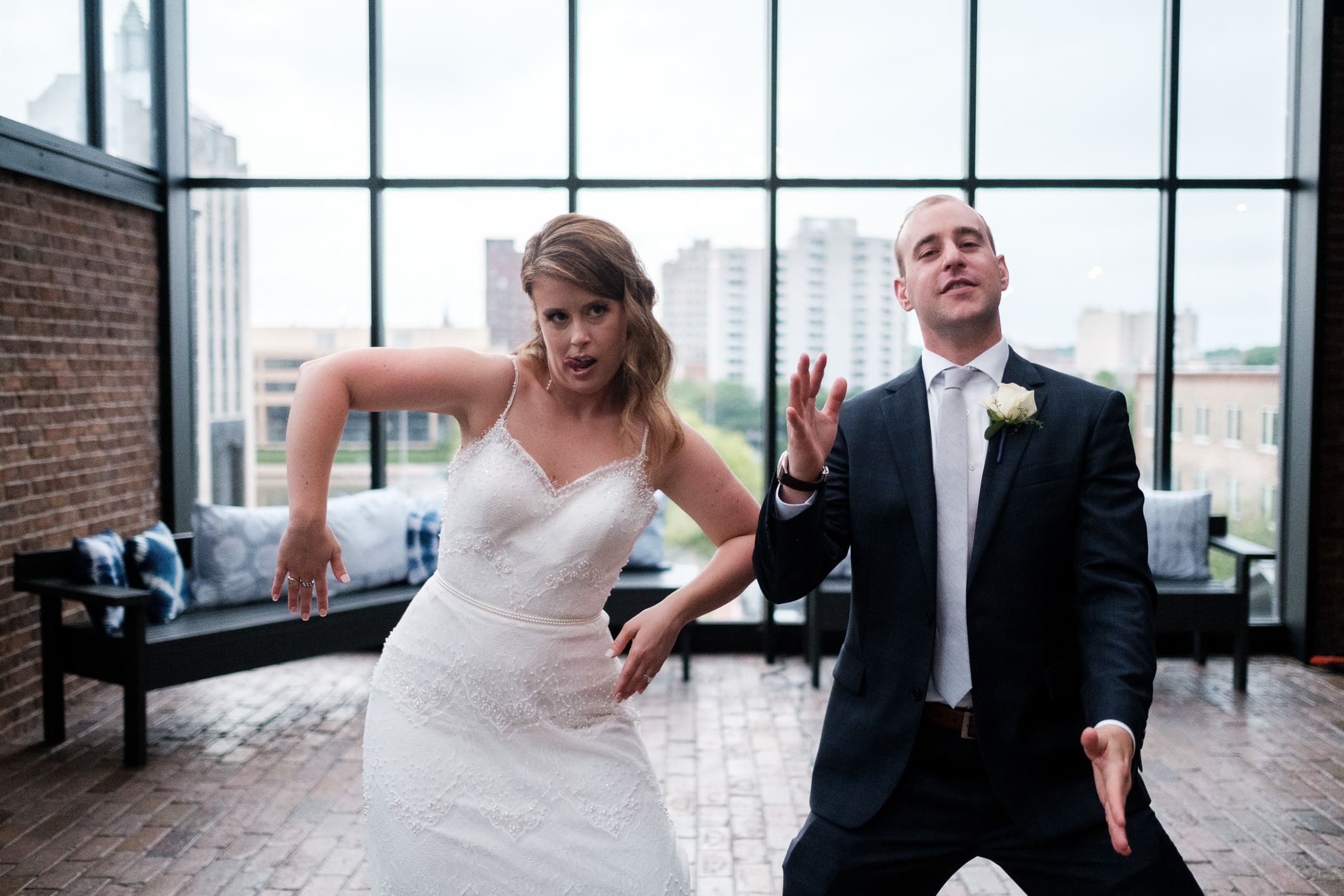 Alexi & Kevin's wedding at The Standard in Rockford, IL.
