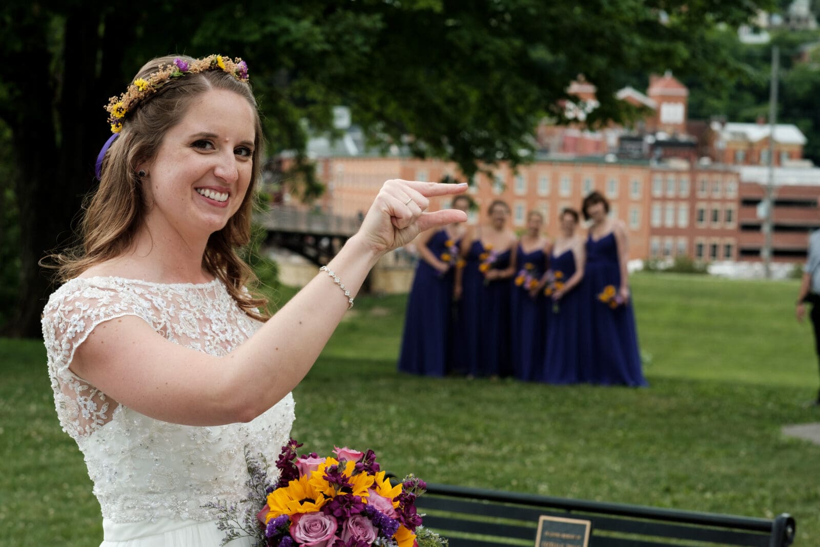 Sabrina &amp; Bill's lively Galena Wedding