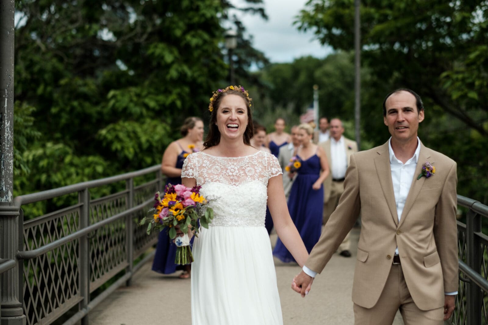 Sabrina &amp; Bill's lively Galena Wedding