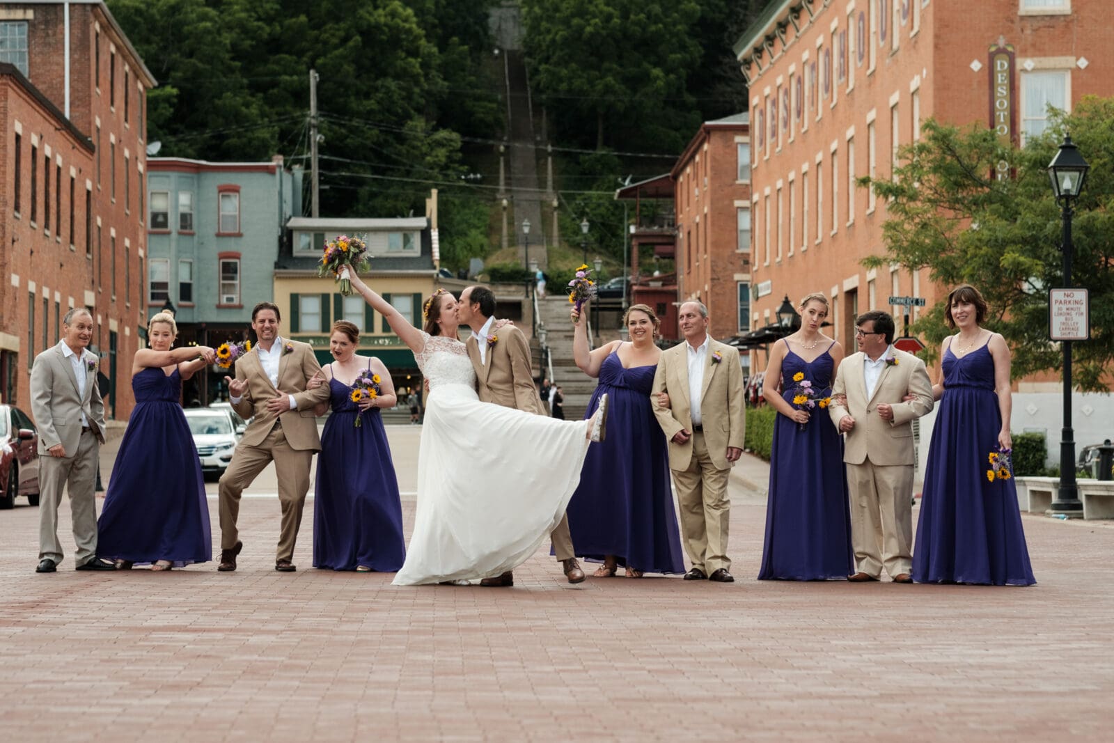 Sabrina &amp; Bill's lively Galena Wedding