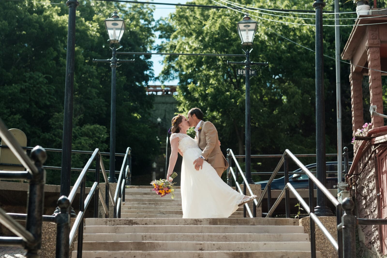 Sabrina &amp; Bill's lively Galena Wedding