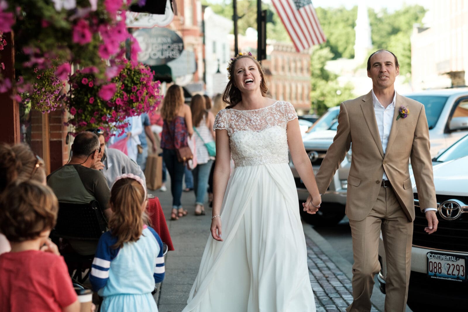 Sabrina &amp; Bill's lively Galena Wedding