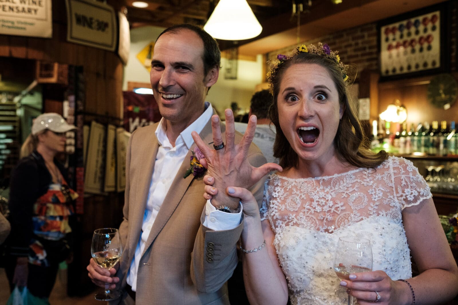 Sabrina &amp; Bill's lively Galena Wedding