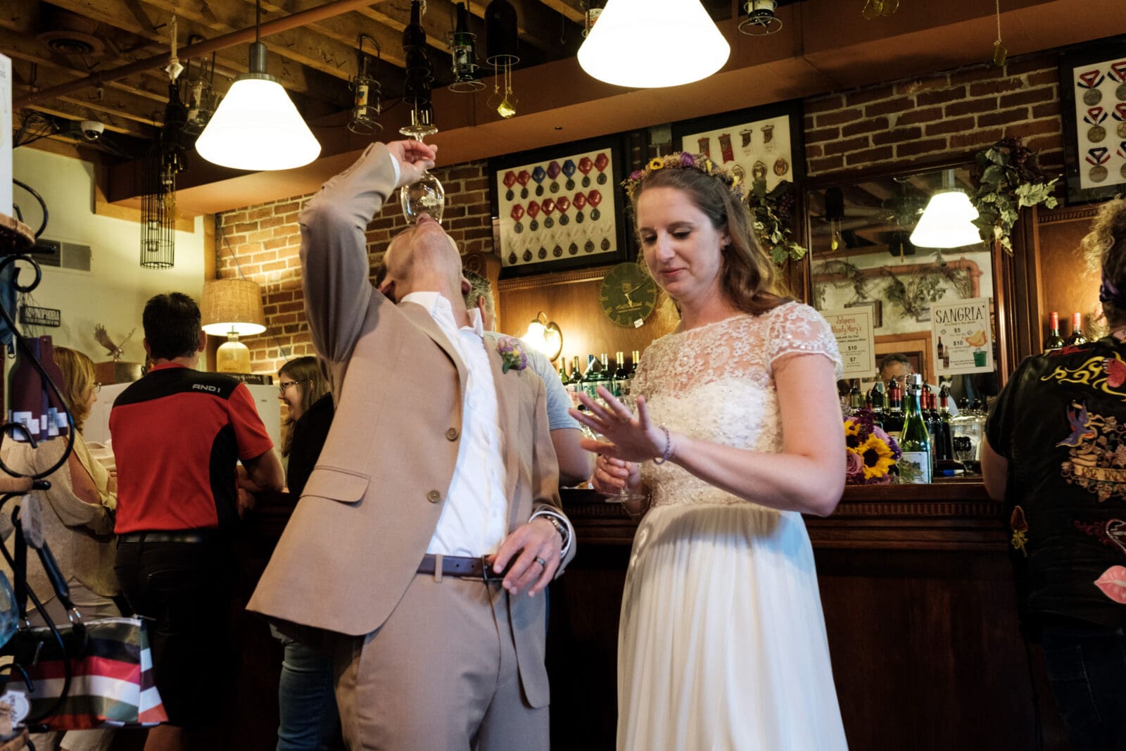 Sabrina &amp; Bill's lively Galena Wedding