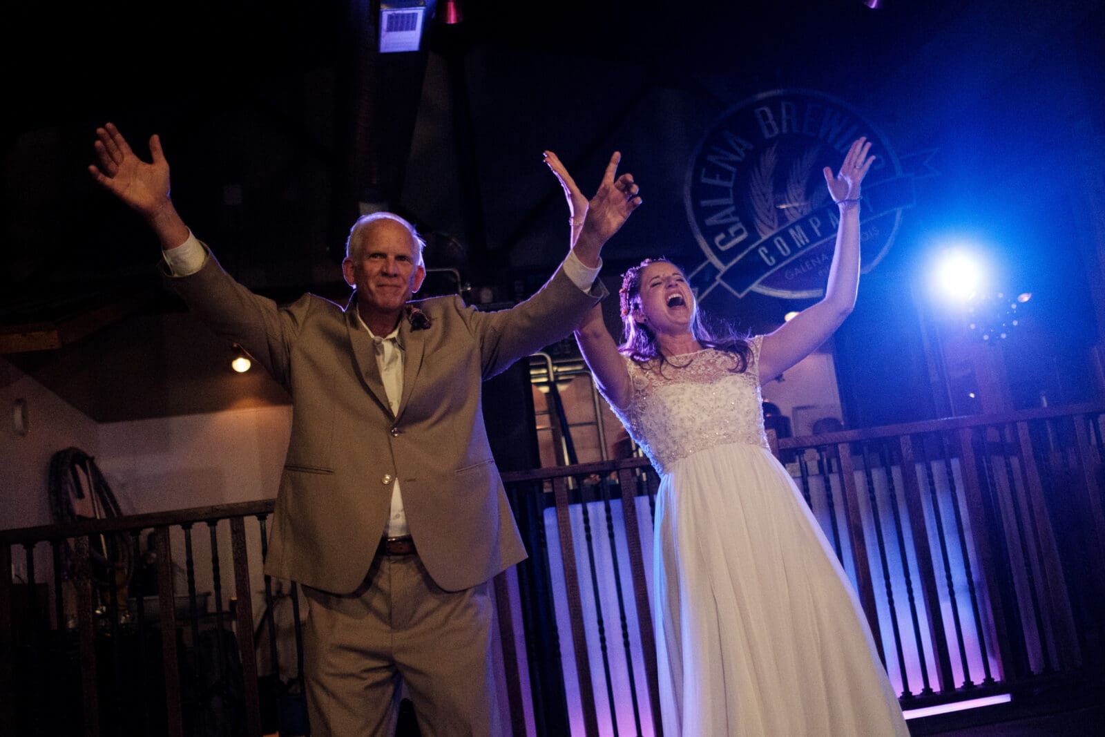 Sabrina &amp; Bill's lively Galena Wedding