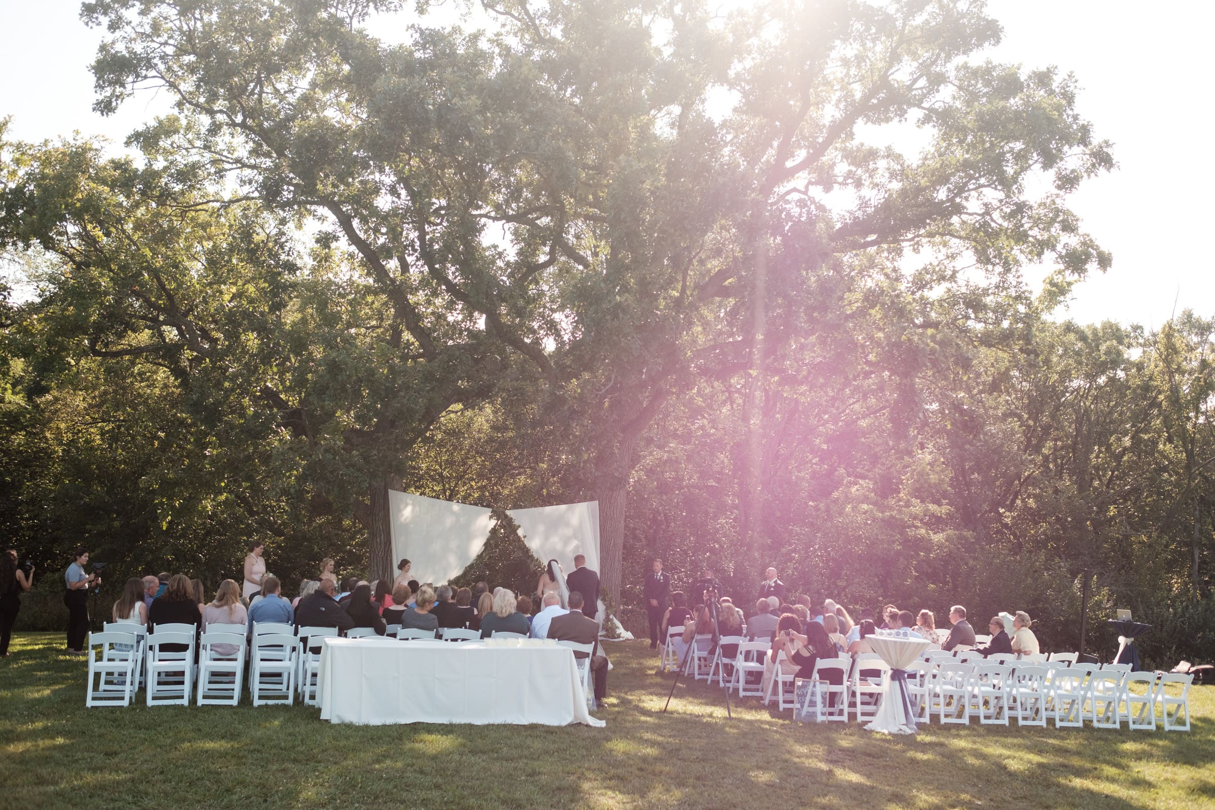 Sarah &amp; Jeff's Pavilion at Orchard Ridge Farms Wedding