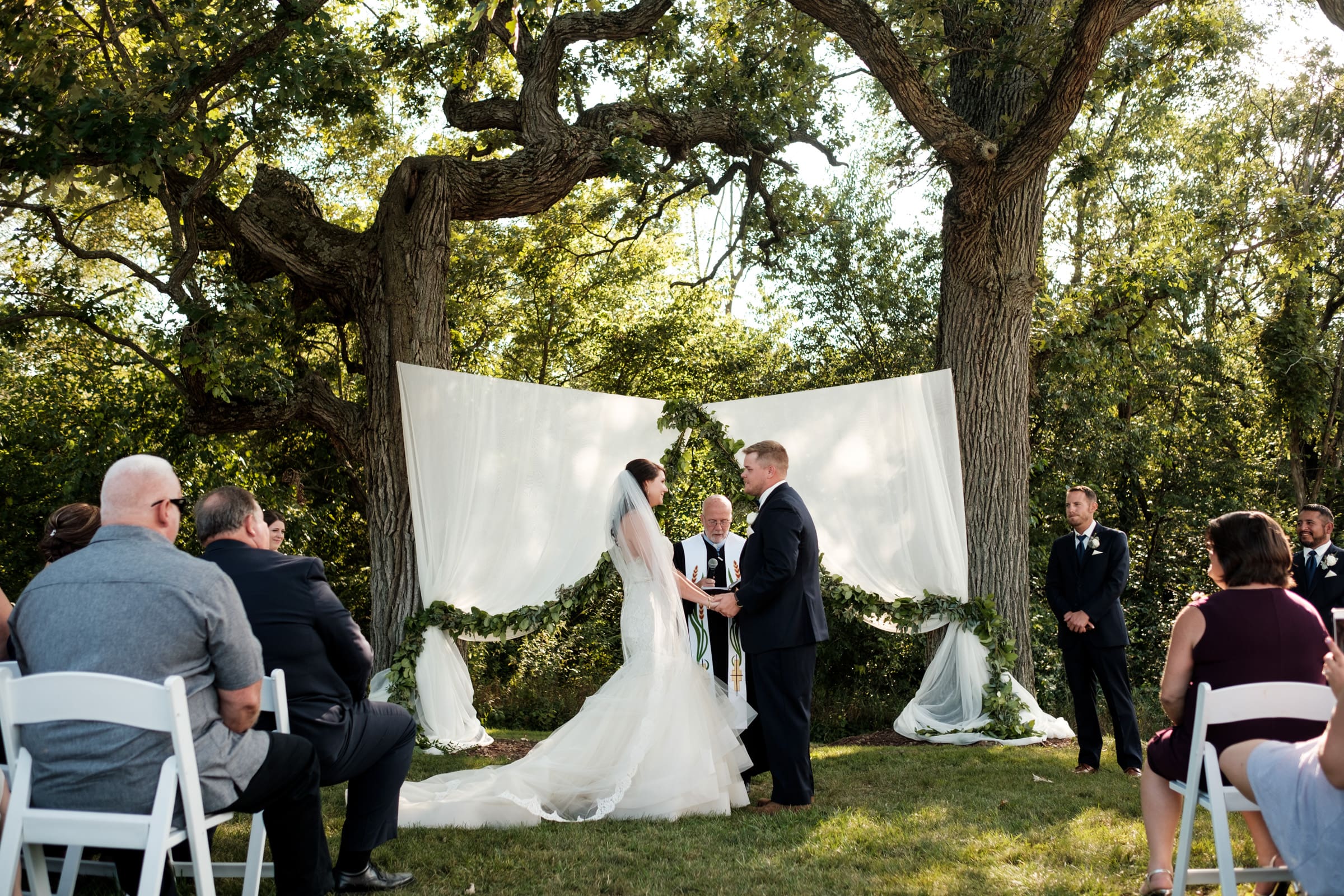 Sarah &amp; Jeff's Pavilion at Orchard Ridge Farms Wedding
