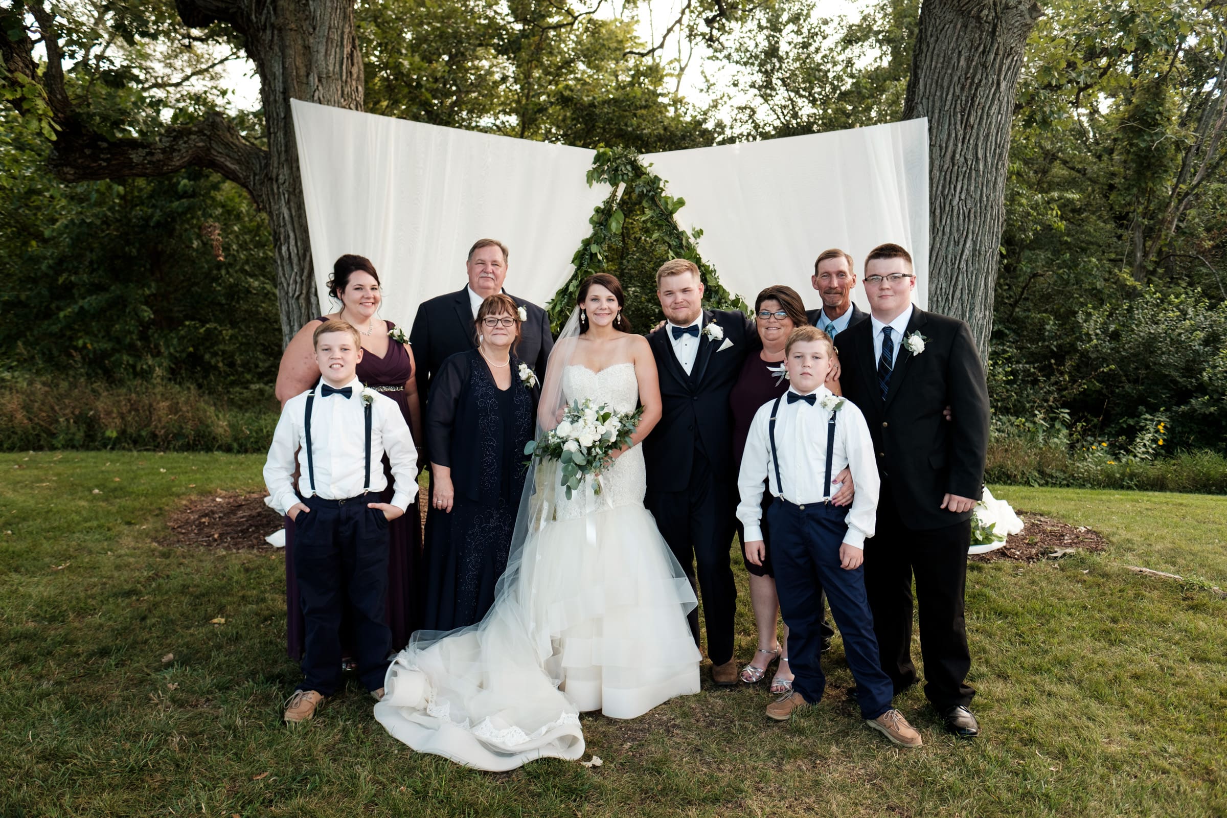 Sarah &amp; Jeff's Pavilion at Orchard Ridge Farms Wedding