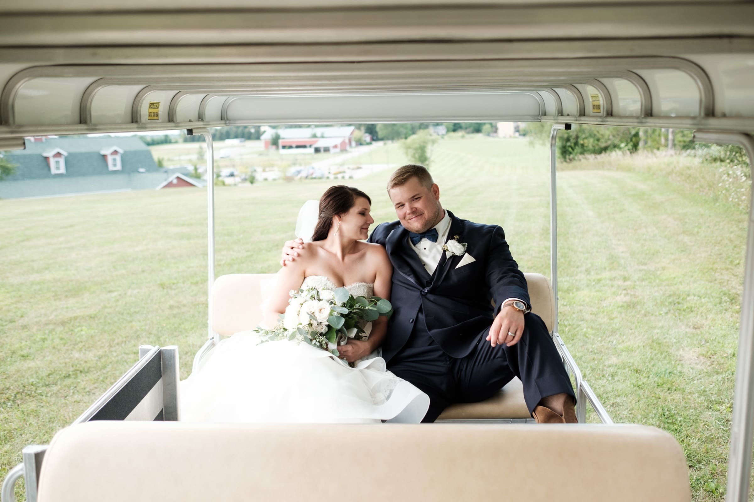 Sarah &amp; Jeff's Pavilion at Orchard Ridge Farms Wedding