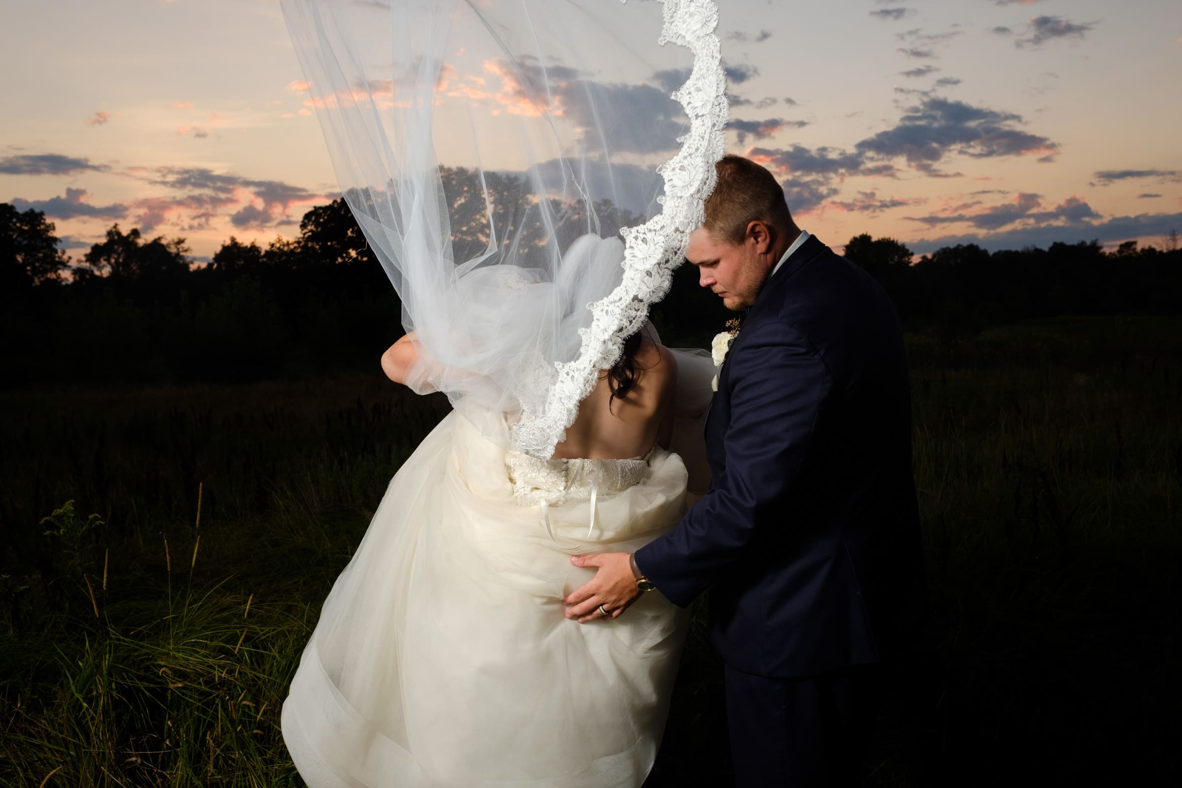 Sarah &amp; Jeff's Pavilion at Orchard Ridge Farms Wedding