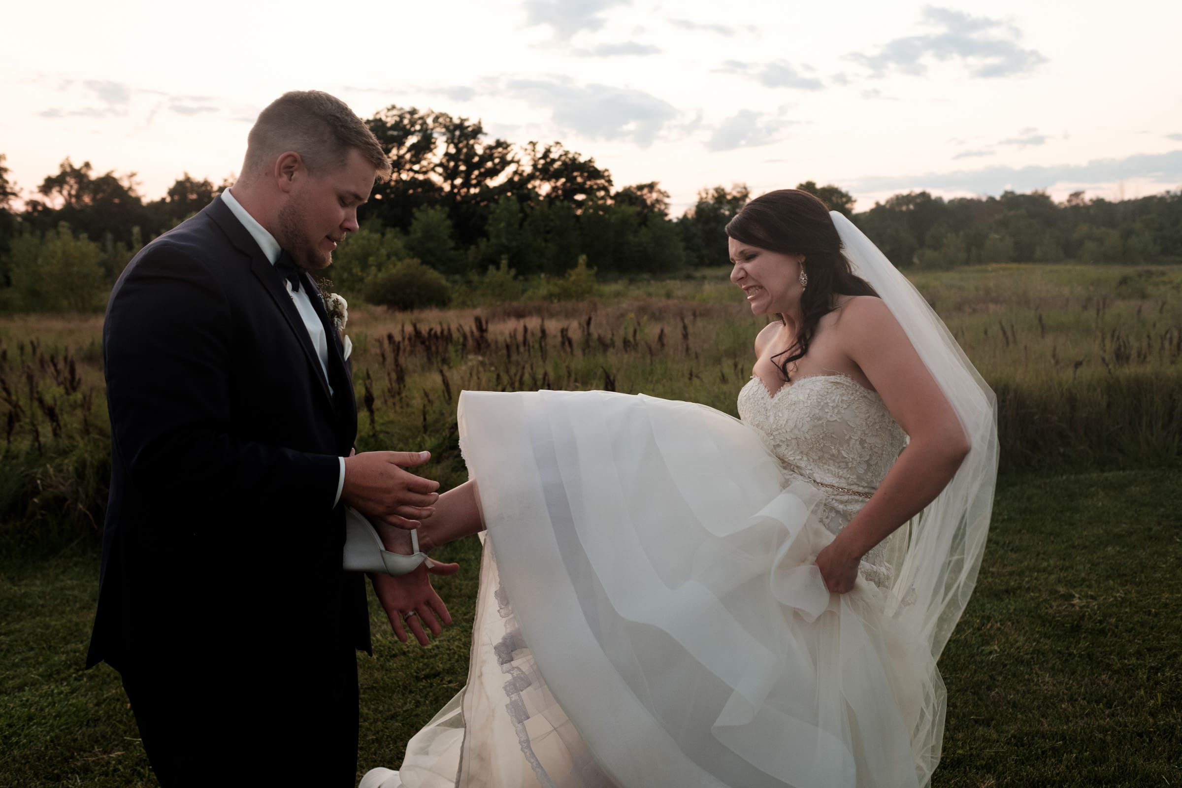 Sarah &amp; Jeff's Pavilion at Orchard Ridge Farms Wedding